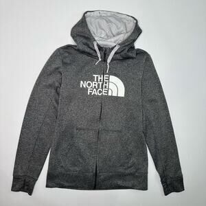 The North Face Hooded Full Zip Performance Gray Sweatshirt